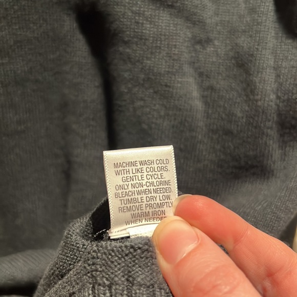 Merona black 1/4 zip sweater | L - Picture 3 of 5